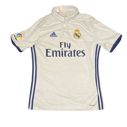 Real Madrid 2016 Home Shirt - 15/16 - Small Mens