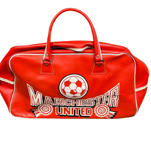 Manchester United 1970s Vintage Bag - Good Condition Original 70s Bag