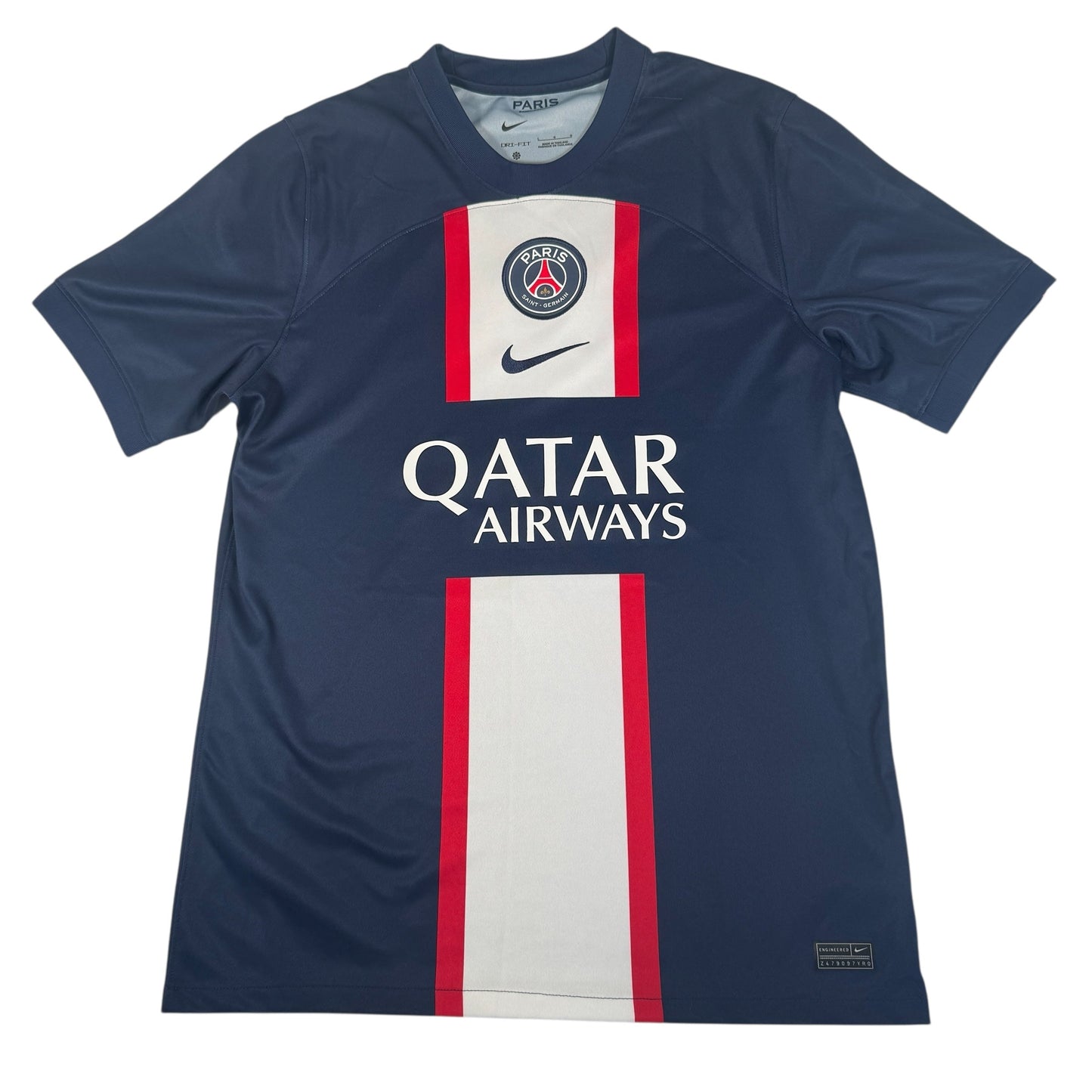 PSG Paris Saint-Germain 2022/2023 Home Football Shirt Large