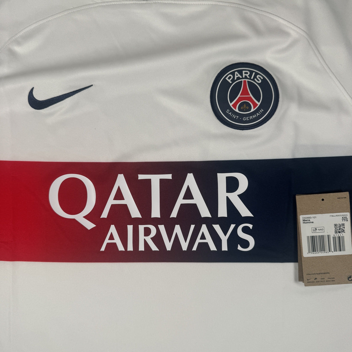 Paris Saint-Germain 2023/2024 Away Football Shirt XXL BNWT