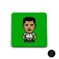 Paul McGrath Ireland Football Coaster