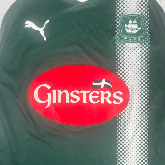 Plymouth Argyle 2017/2018 Home Football Shirt Large