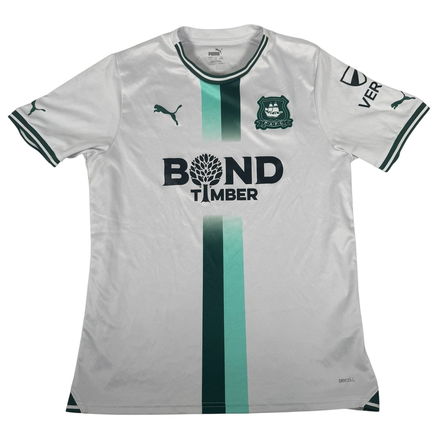 Plymouth Argyle 2023/2024 Away Football Shirt Large