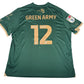 GREEN ARMY 12 Plymouth Argyle 2023/2024 Home Football Shirt 4XL