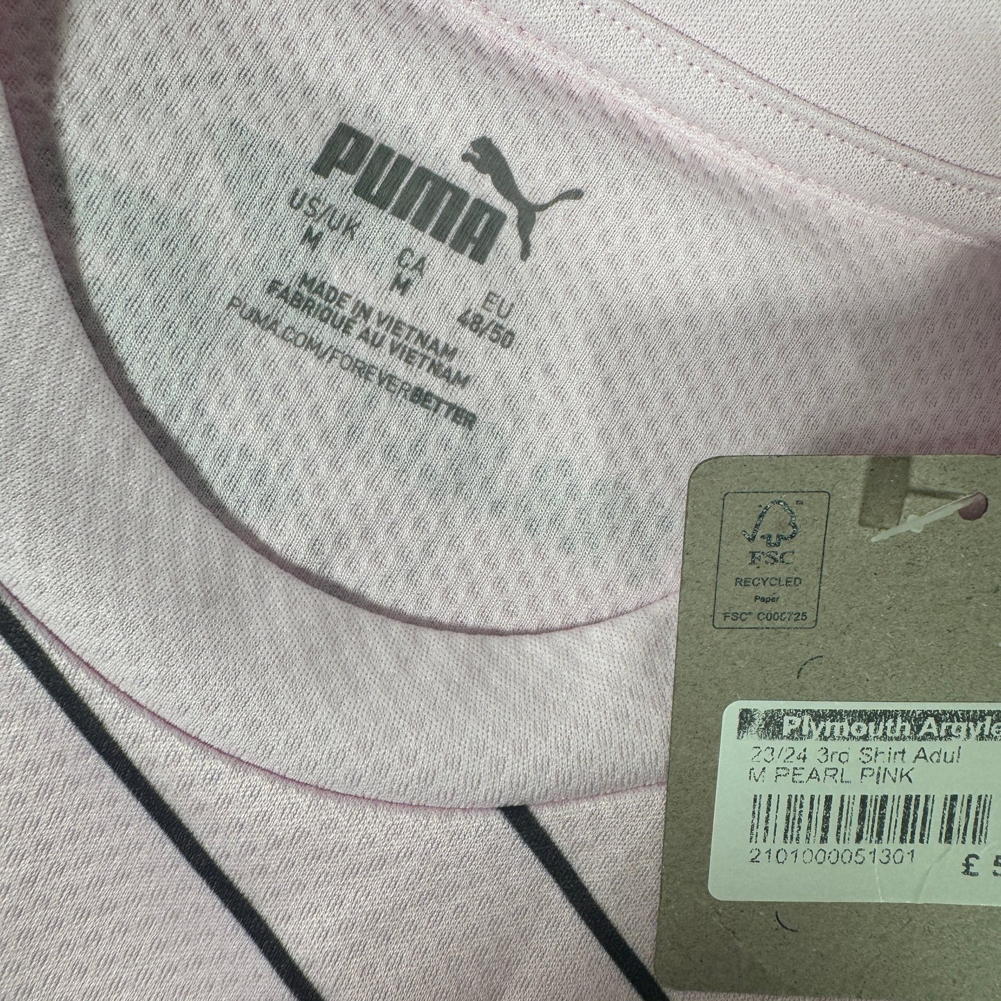 Plymouth Argyle 2023/2024 Third Football Shirt Medium BNWT