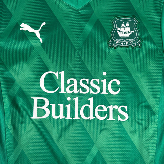 Plymouth Argyle 2024/2025 Home Football Shirt Small
