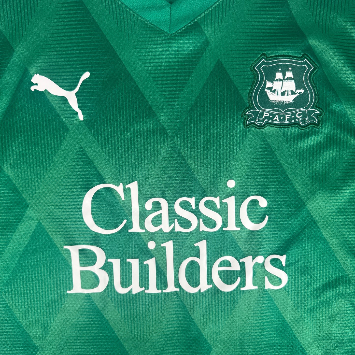 Plymouth Argyle 2024/2025 Home Football Shirt XL