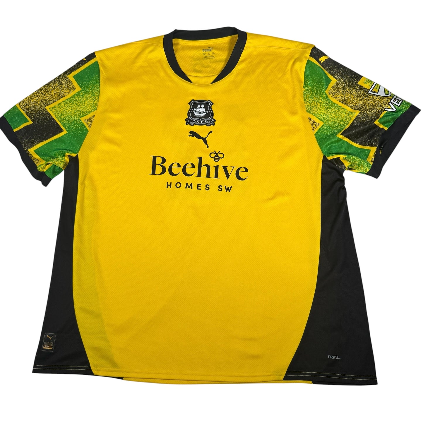 GREEN ARMY 12 Plymouth Argyle 2024/2025 Third Football Shirt 4XL