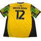 GREEN ARMY 12 Plymouth Argyle 2024/2025 Third Football Shirt 4XL