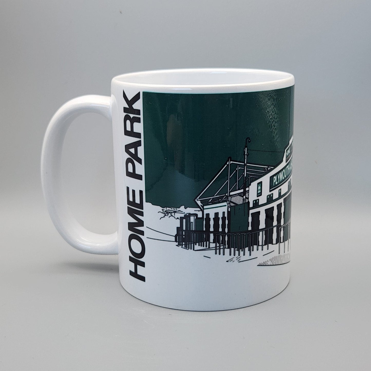 Plymouth Argyle Home Park Illustrated Mug