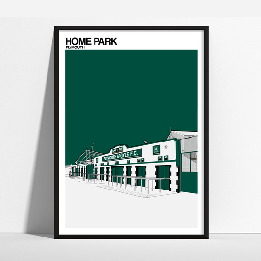 Plymouth Argyle Football Club Home Park Posters