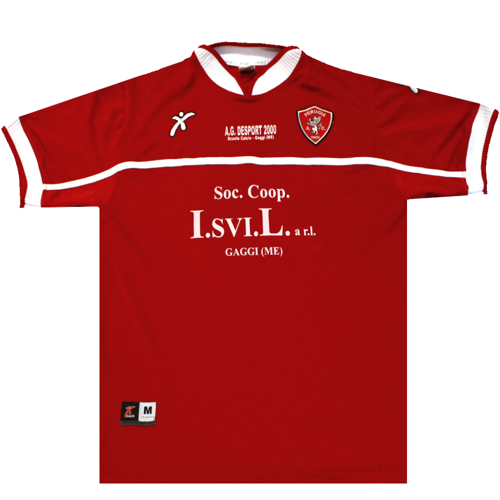 Perugia 2003-2004 Home Shirt '39' (Excellent) M