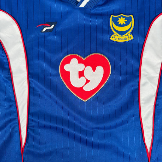 Portsmouth 2002/2003 Home Football Shirt XL