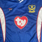 Portsmouth 2002/2003 Home Long Sleeve Football Shirt XXL