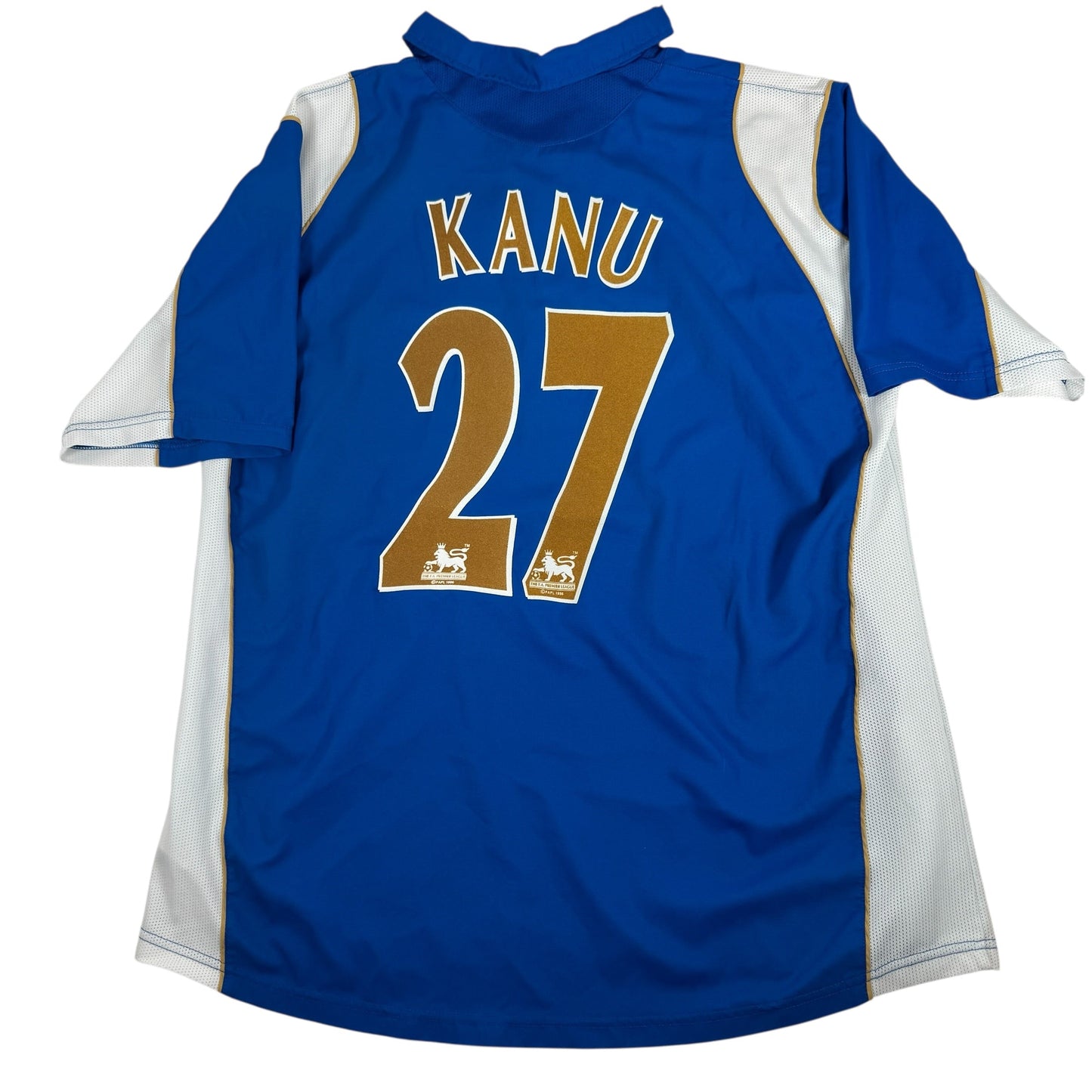 KANU 27 Portsmouth 2006/2007 Home Football Shirt XL