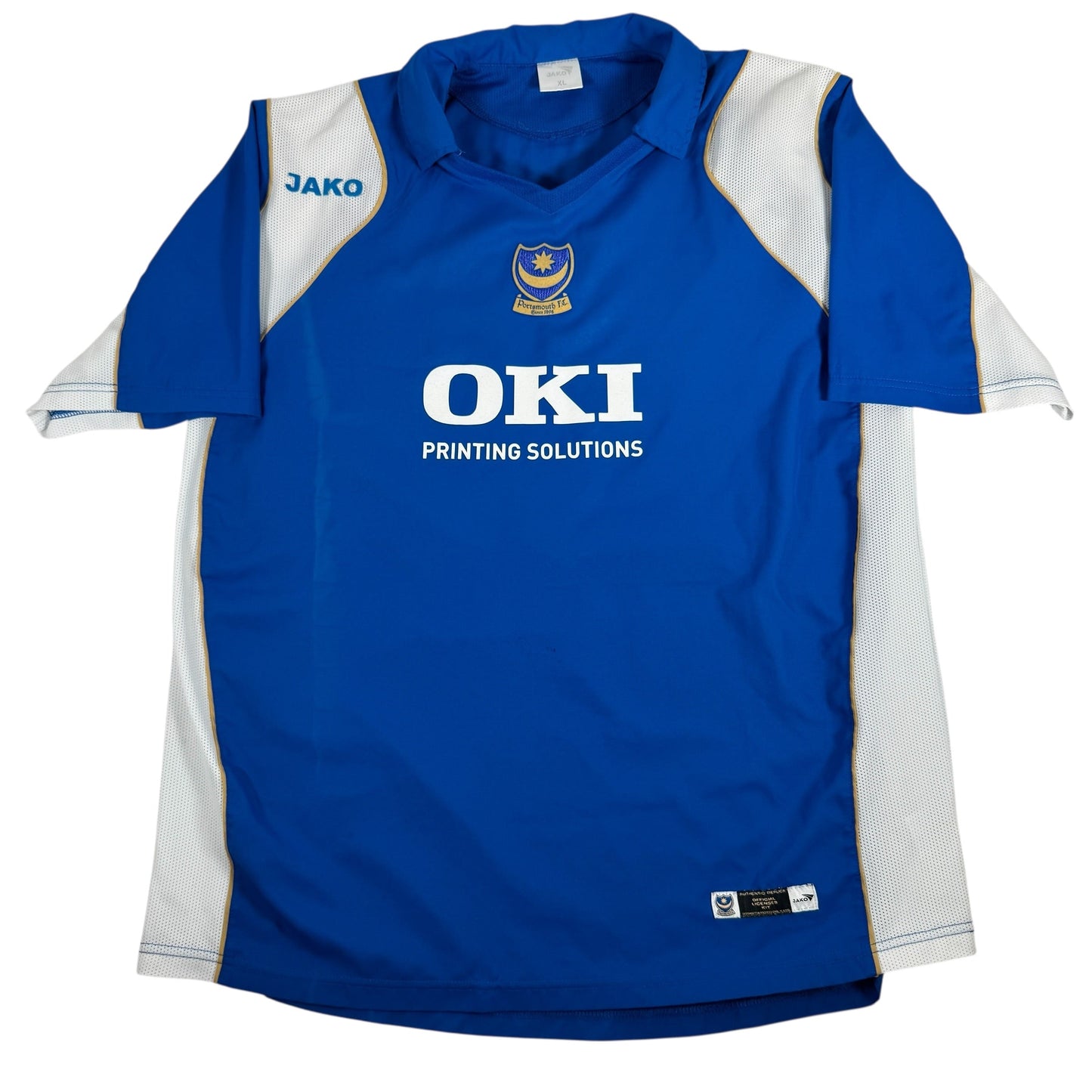 KANU 27 Portsmouth 2006/2007 Home Football Shirt XL