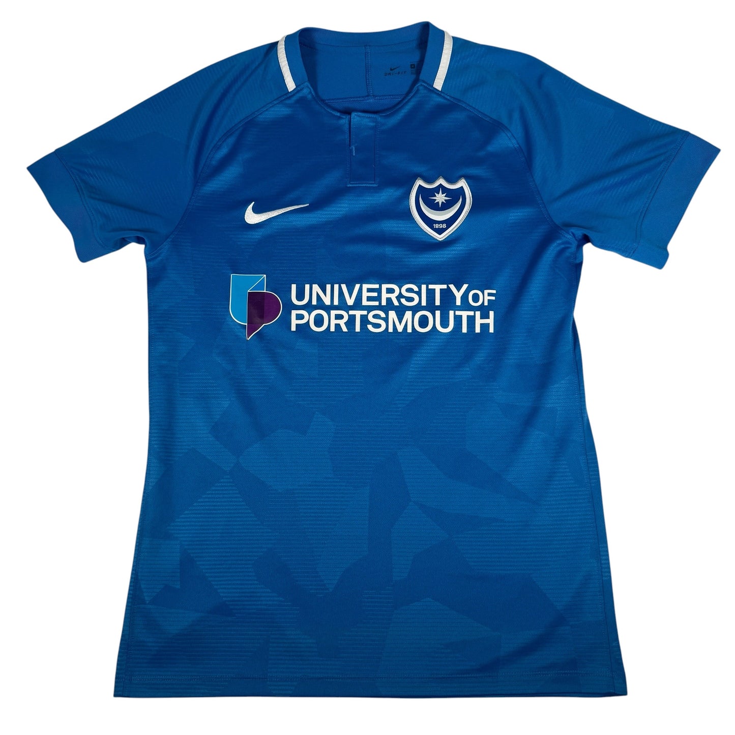 Portsmouth 2018/2019 Home Football Shirt Medium