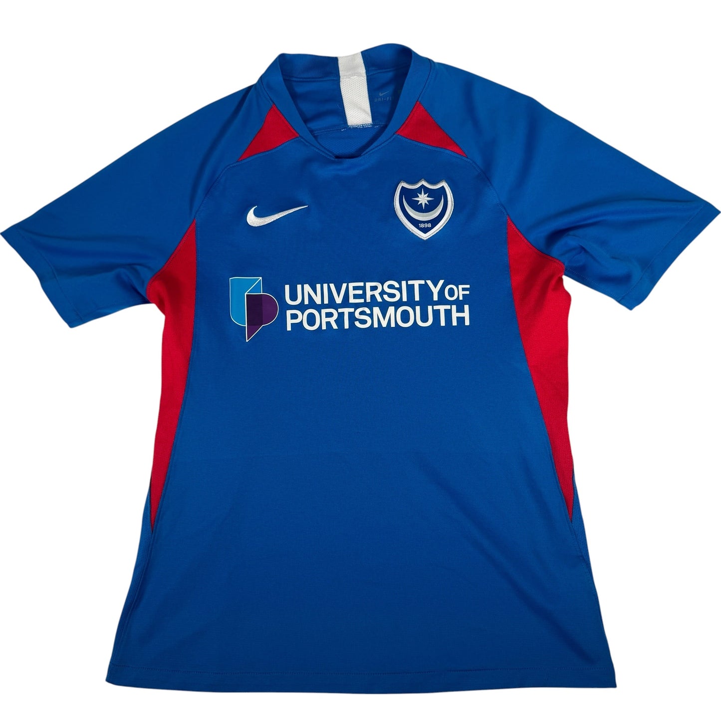 Portsmouth 2019/2020 Home Football Shirt Large
