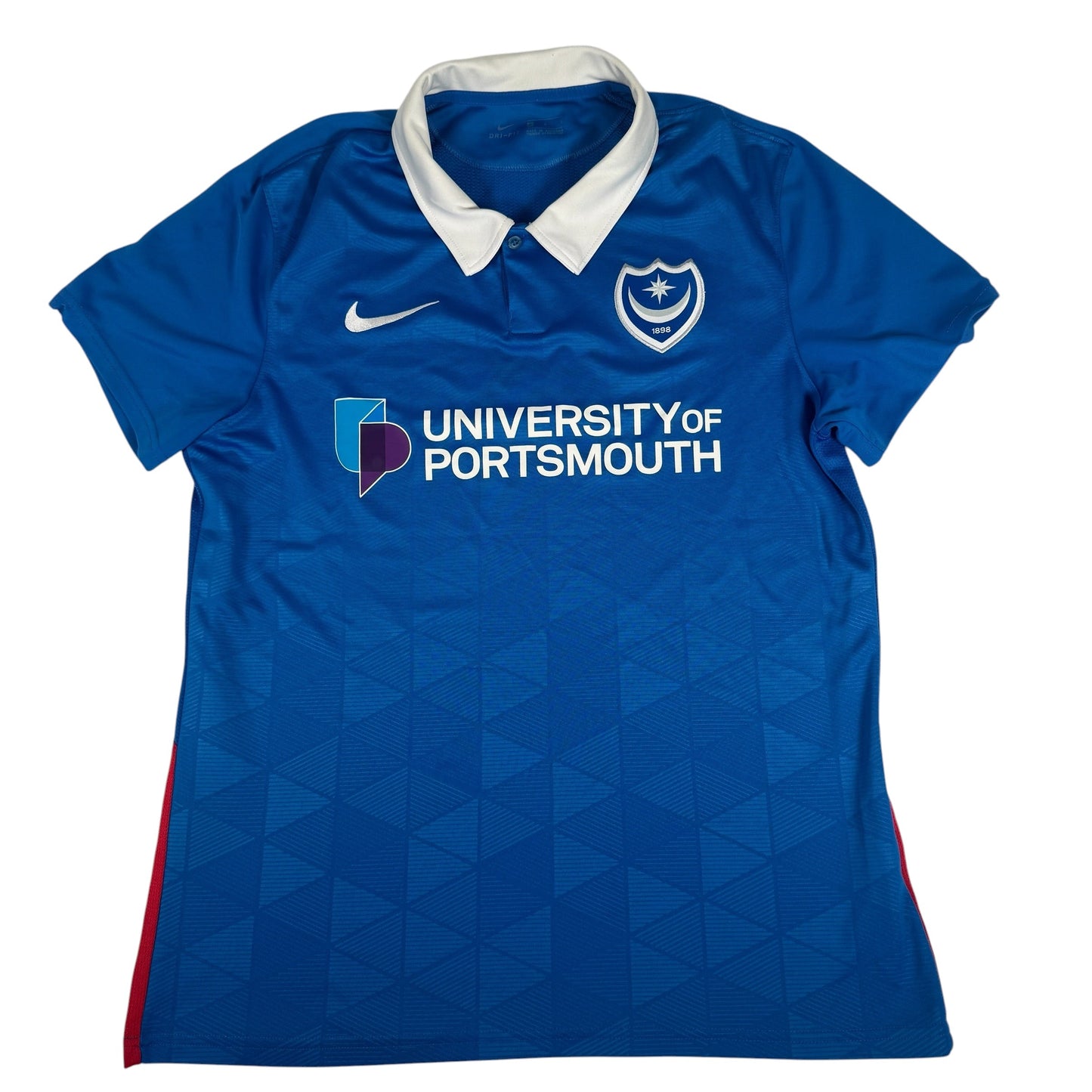 Portsmouth 2020/2021 Home Football Shirt Large