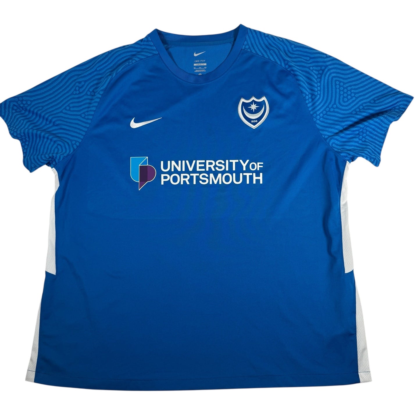 Portsmouth 2021/2022 Home Football Shirt 3XL