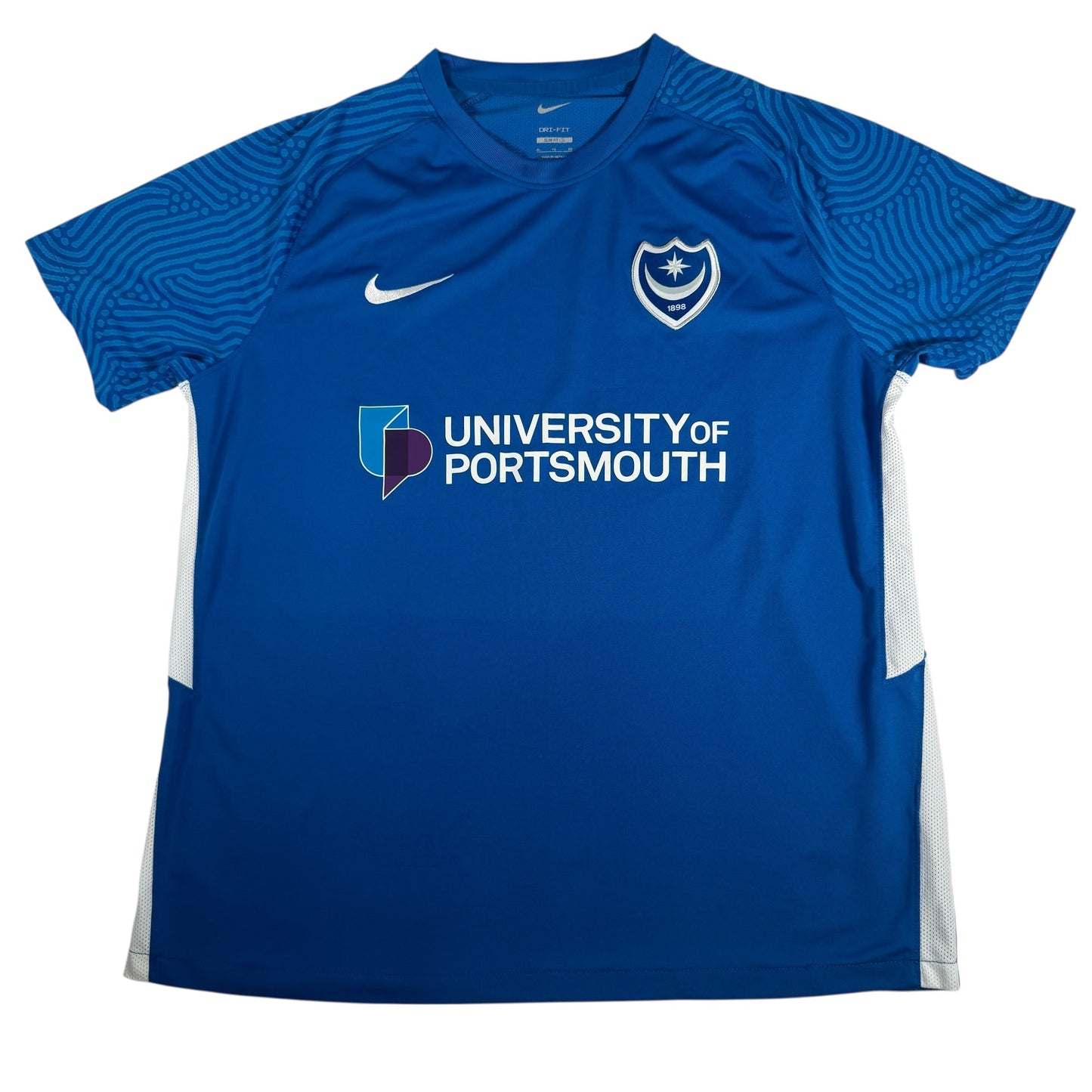 Portsmouth 2021/2022 Home Football Shirt XL