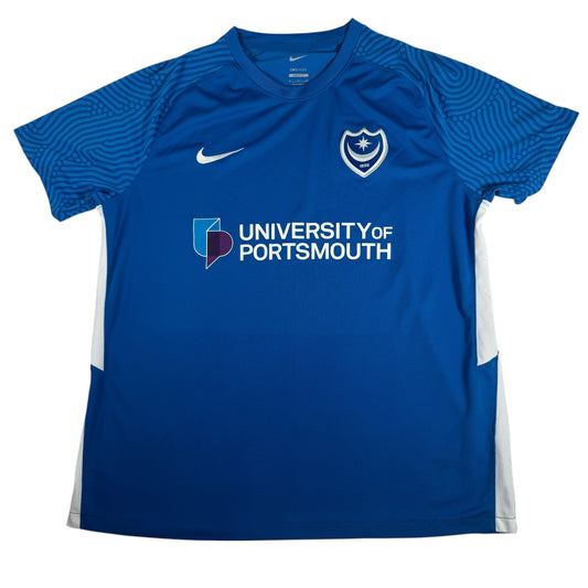 Portsmouth 2021/2022 Home Football Shirt XL