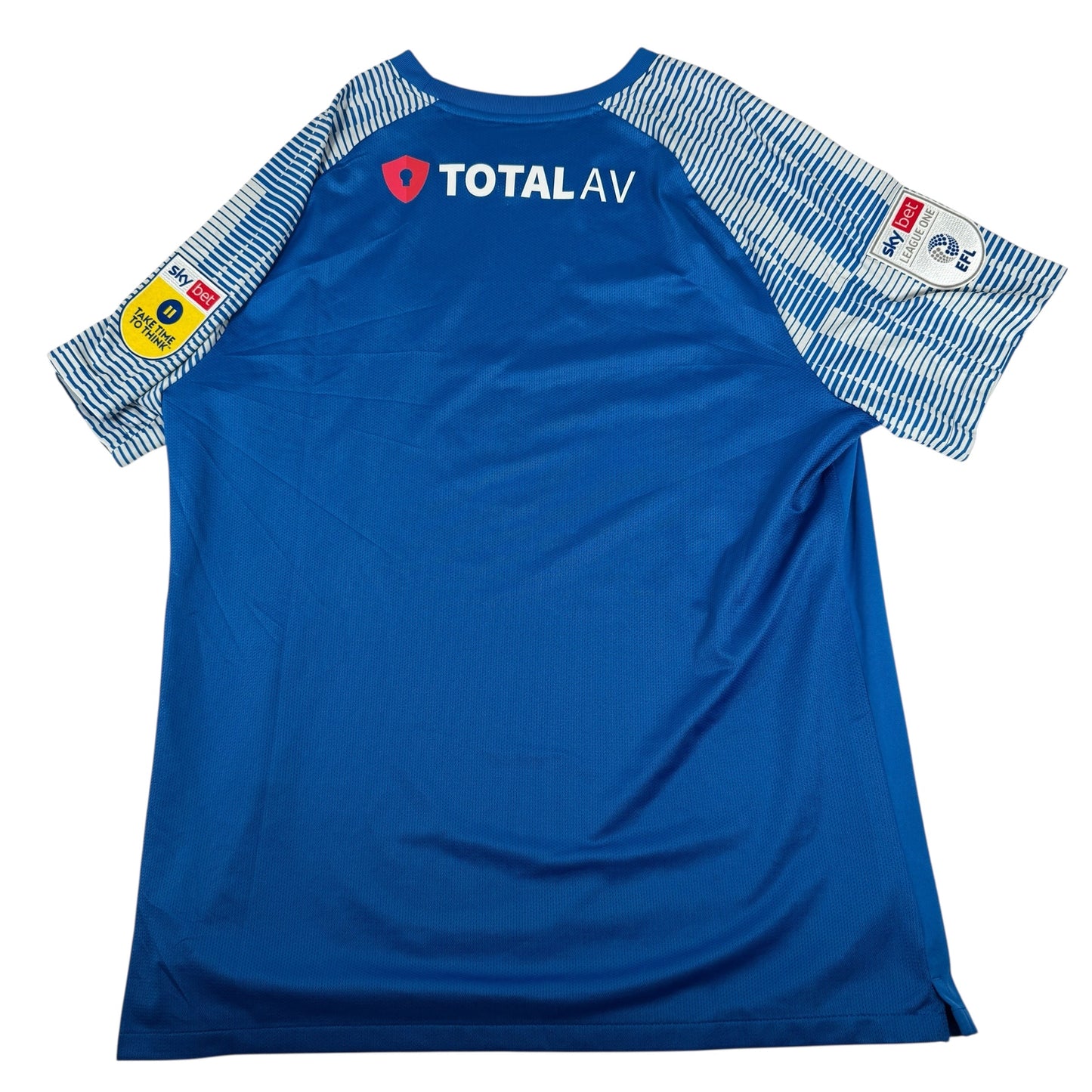 Portsmouth 2022/2023 Home Football Shirt 2XL