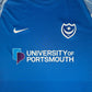 Portsmouth 2022/2023 Home Football Shirt 3XL