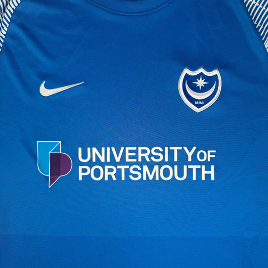 Portsmouth 2022/2023 Home Football Shirt 3XL