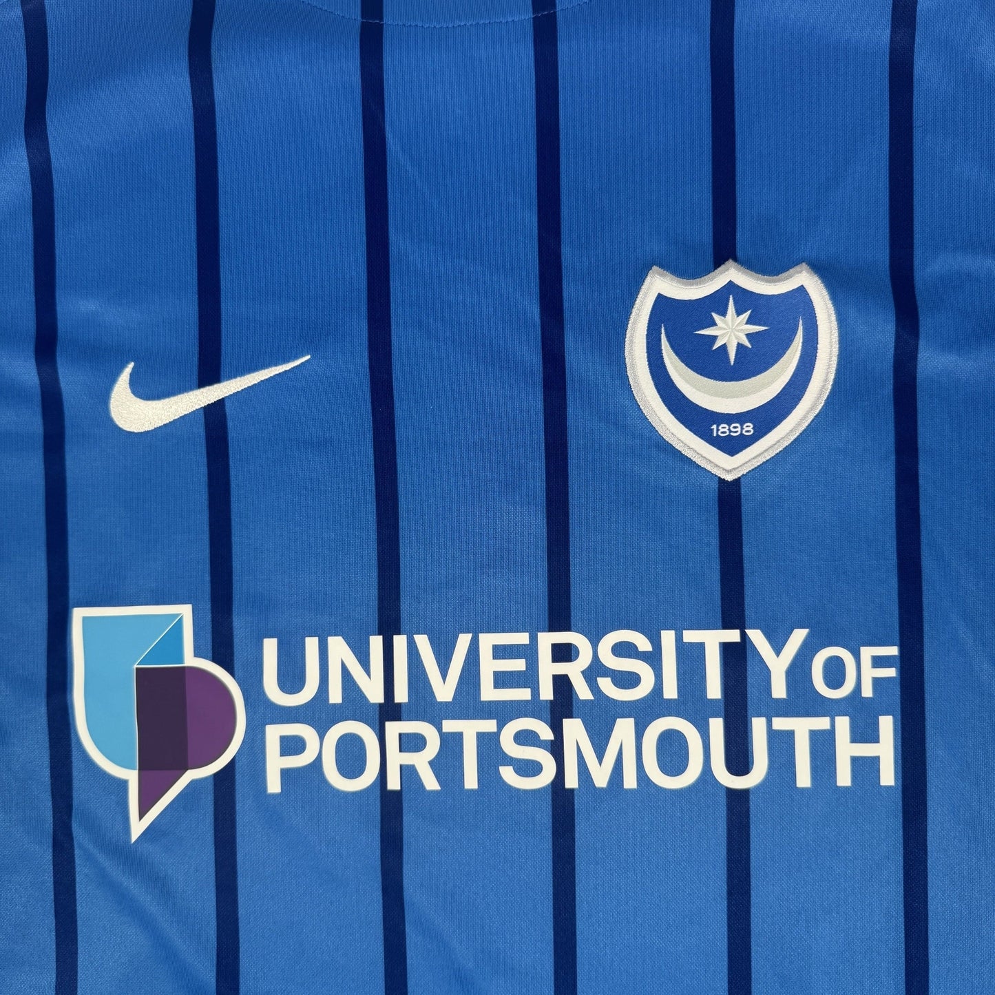 Portsmouth 2024/2025 Home Football Shirt 3XL
