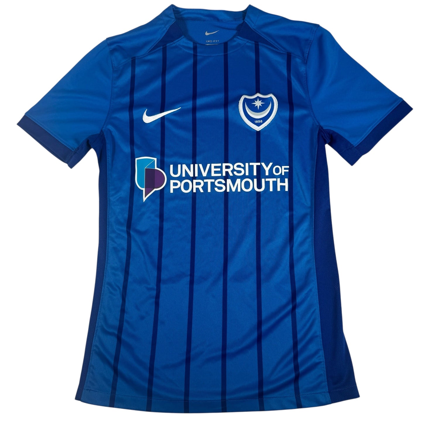 Portsmouth 2024/2025 Home Football Shirt Small