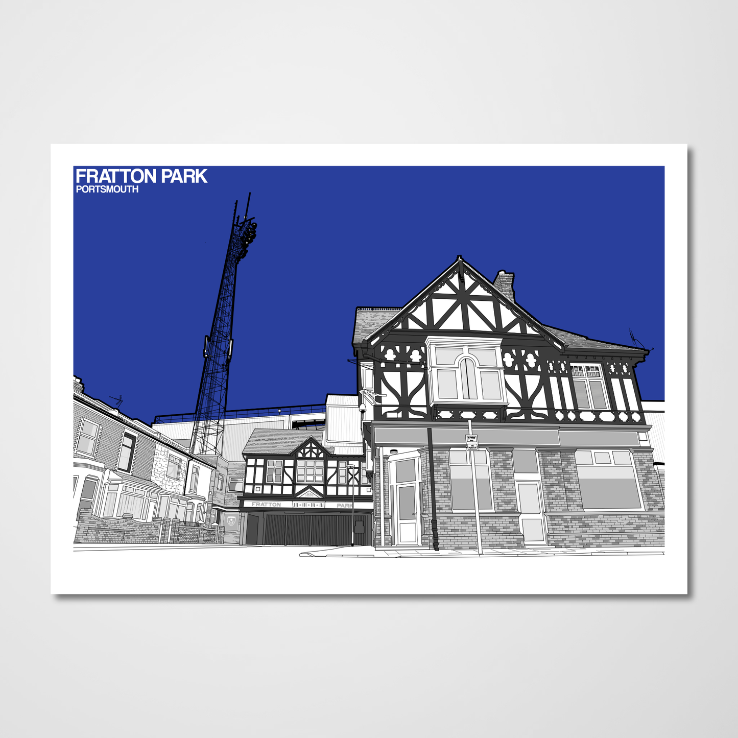 Portsmouth Football Club posters of Fratton Park