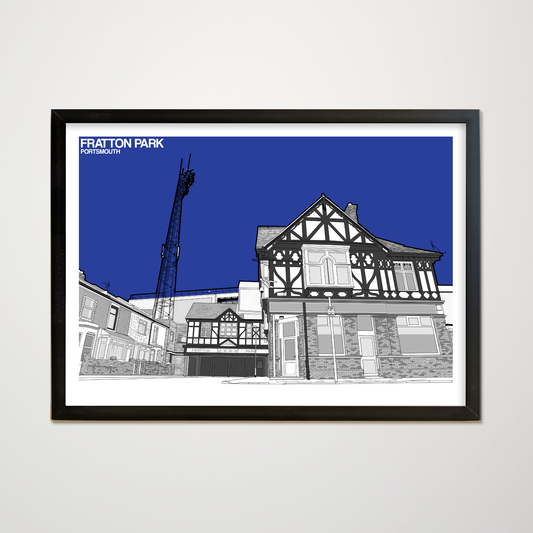 Portsmouth Football Club posters of Fratton Park