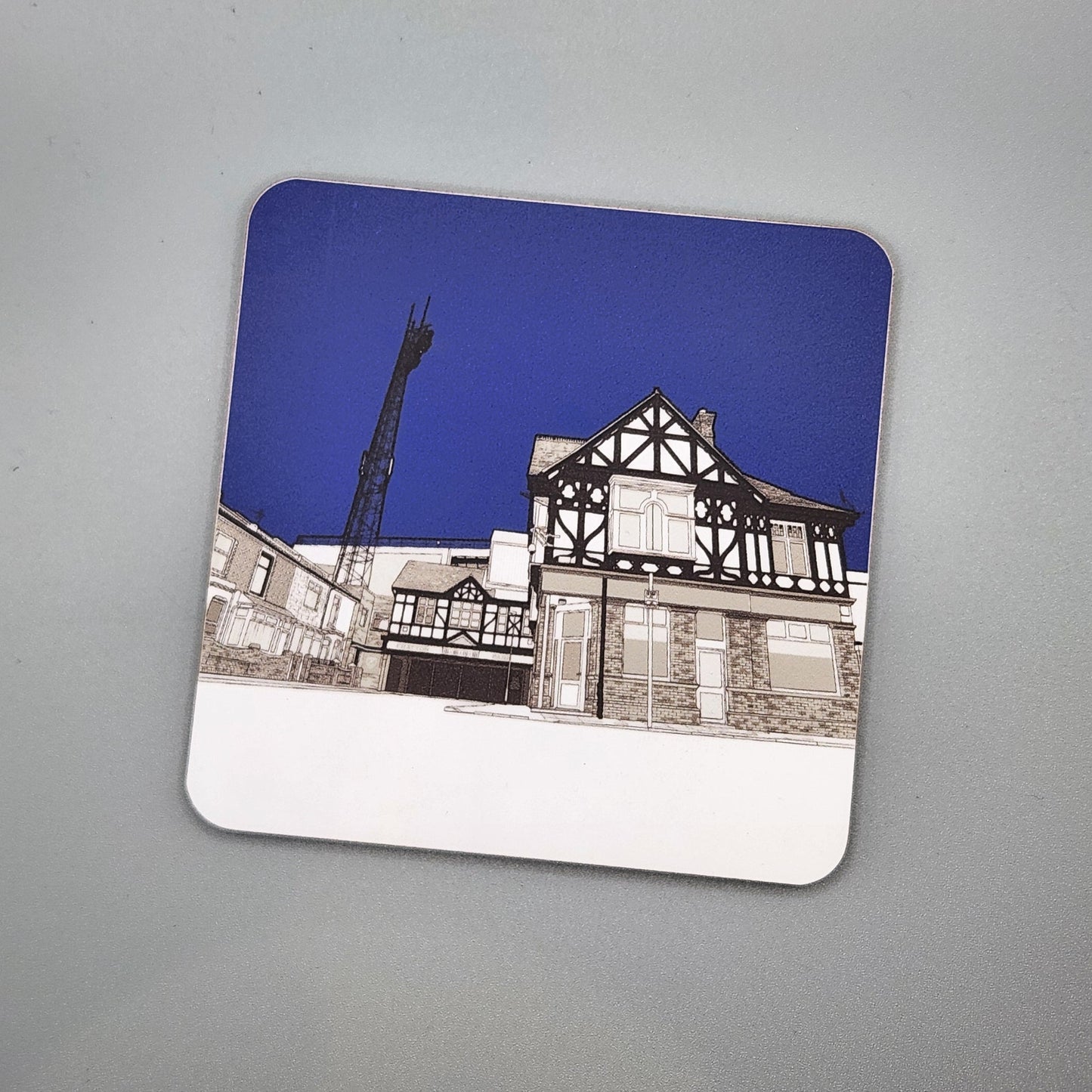 Portsmouth FC coaster of Fratton Park
