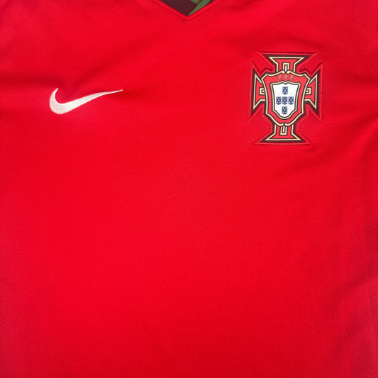 Portugal 2024/2025 Home Football Shirt Medium