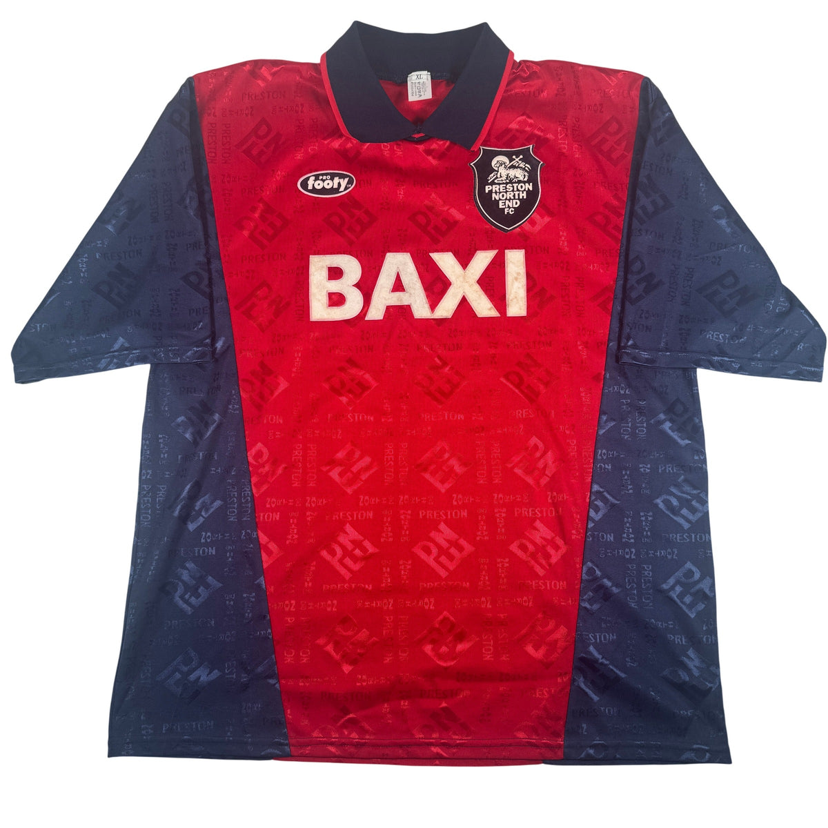 Preston North End 1995/1996 Away Football Shirt XL