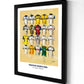 Preston North End FC Shirts - A2 Signed Limited Edition Prints