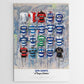 QPR FC Shirts - A2 Signed Limited Edition Prints