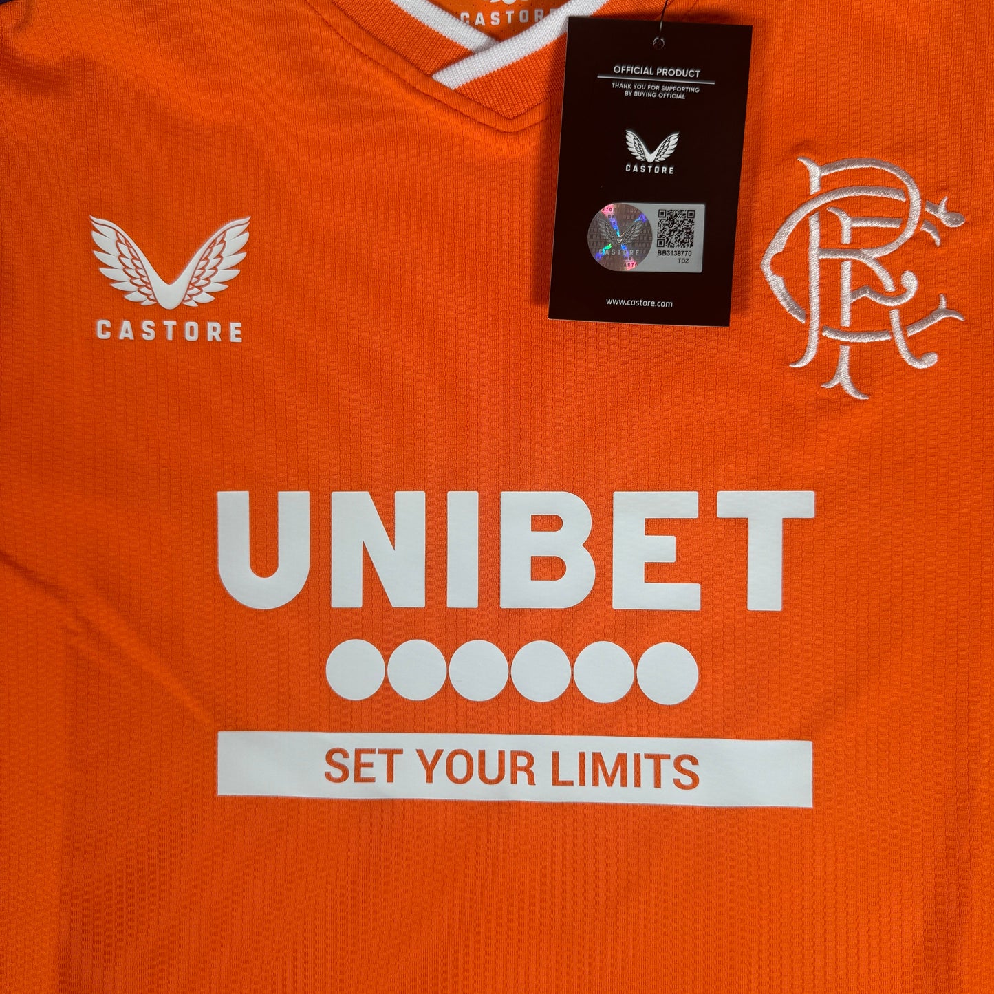Rangers 2022/2023 Third Long Sleeve Football Shirt Medium BNWT