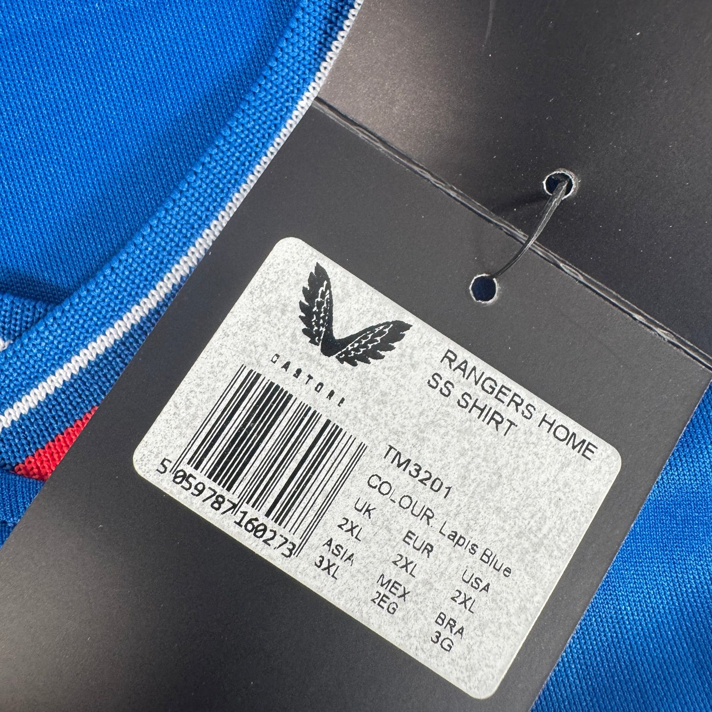 Rangers 2023/2024 Home Shirt 2XL BNWT
