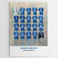 Rangers FC Champions Shirts - A2 Signed Limited Edition Prints