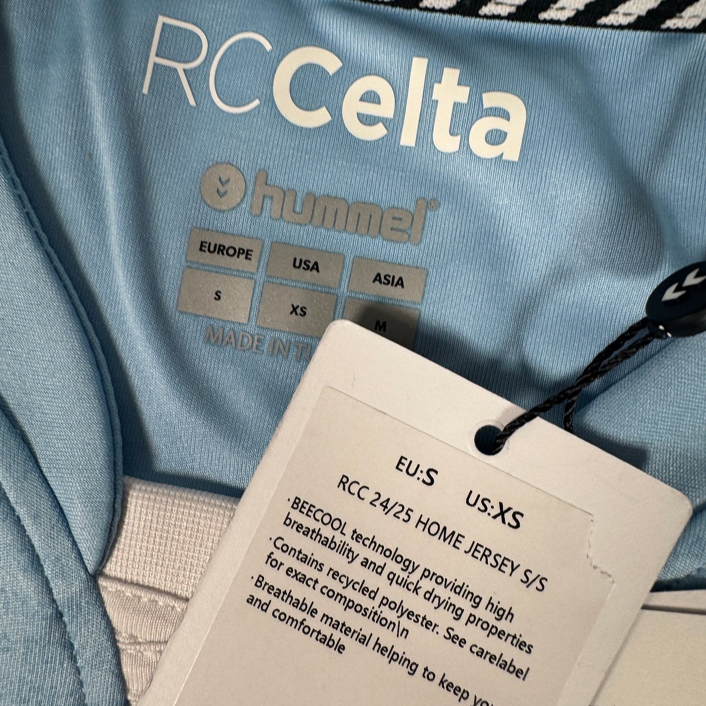RC Celta Vigo 2024/2025 Home Shirt Small BNWT
