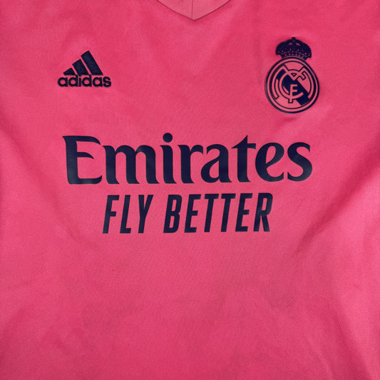 Real Madrid 2020/2021 Away Football Shirt Large