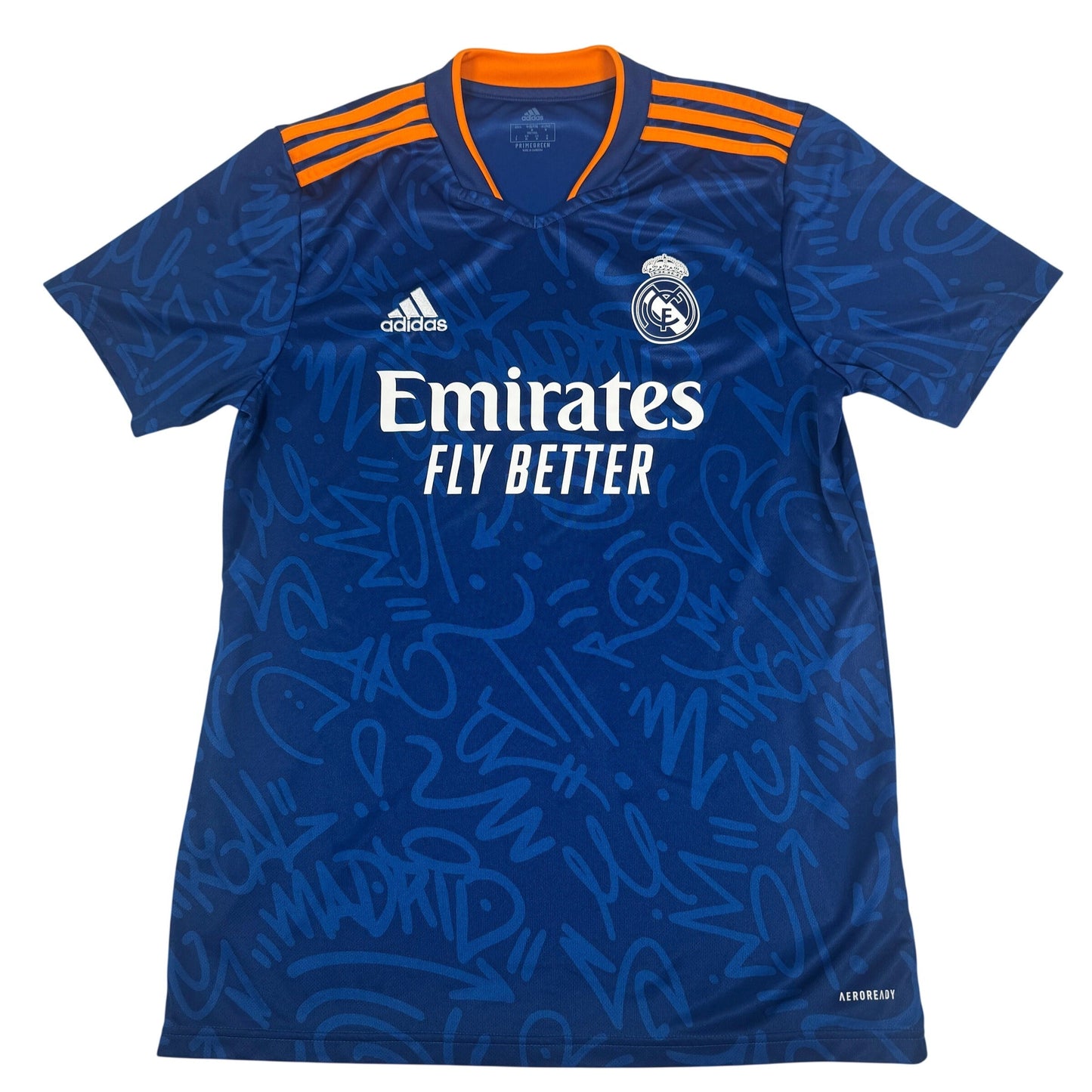 Real Madrid 2021/2022 Away Football Shirt Medium