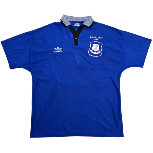 1995/97 Everton Home Football Shirt (XL) Umbro
