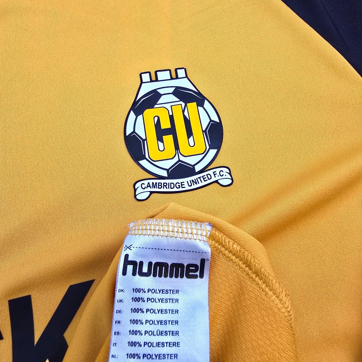 2019/20 Cambridge United Home Football Shirt (XL) Hummel