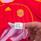 2002/04 Spain Home Football Shirt (L) Adidas #9 Morientes