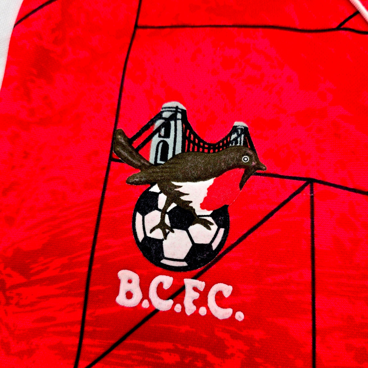 1992/94 Bristol City Home Football Shirt (M) Nibor