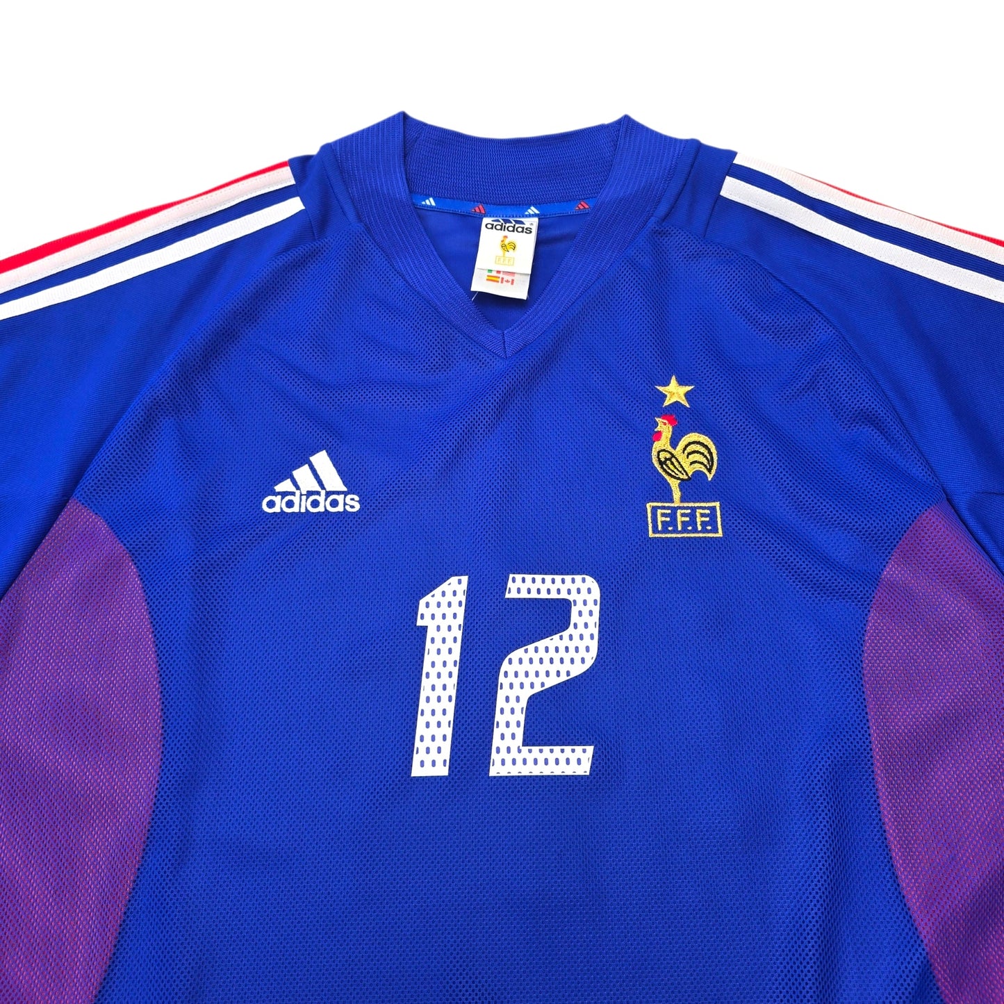 2002/04 France Home Football Shirt (XL) Adidas #12 Henry
