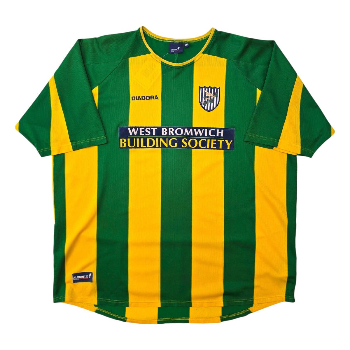 2003/04 West Bromwich Albion Away Football Shirt (2XL) Diadora